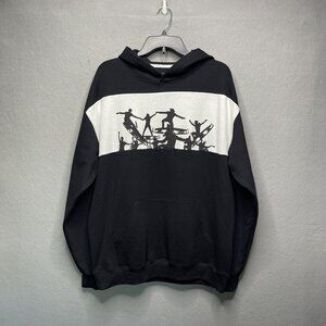 Michael Jacksons One Cirque Du Soleil Black Hoodie With Graphic Print L